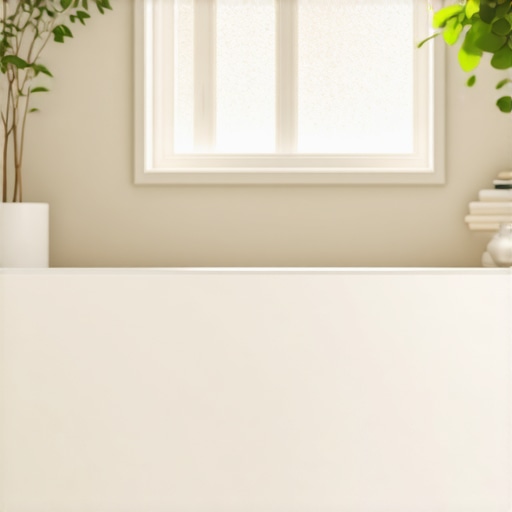 Modern bathroom with advanced waterproofing and durable flooring