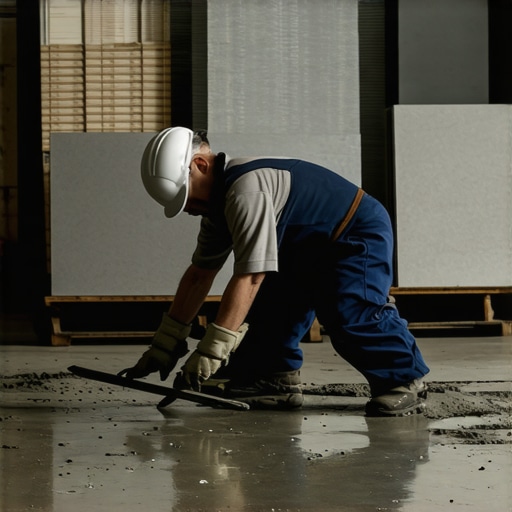 How to Level a Concrete Floor Before Installing Large Tile