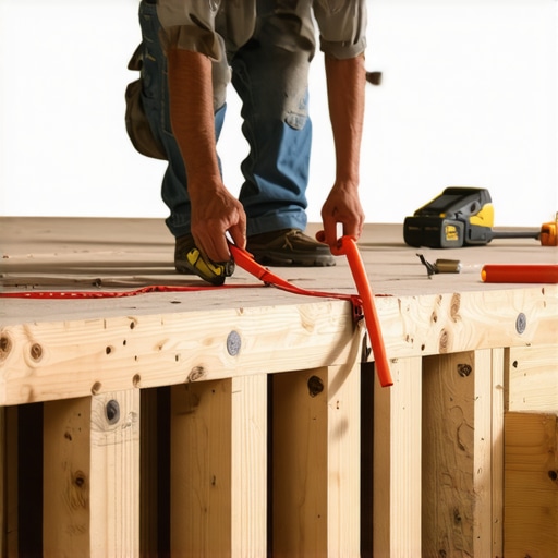 The 'Chalk Line' Method for Finding High Joists in Your Subfloor