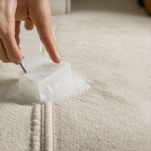 The 'Ice Cube' Trick for Removing Heavy Furniture Dents from Your Carpet