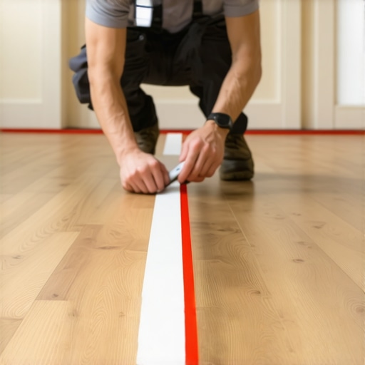 The Painter’s Tape Hack for Perfect Laminate Transition Gaps