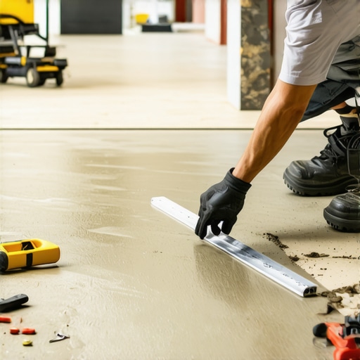 The 'Penny Test' for Checking Floor Leveler Thickness Before It Sets