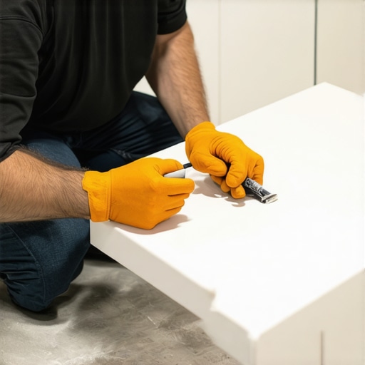 The Proper Way to Seal a Shower Bench Corner