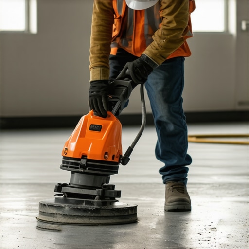 The 'Sanding Hack' for Removing Ridges from Self-Leveling Concrete