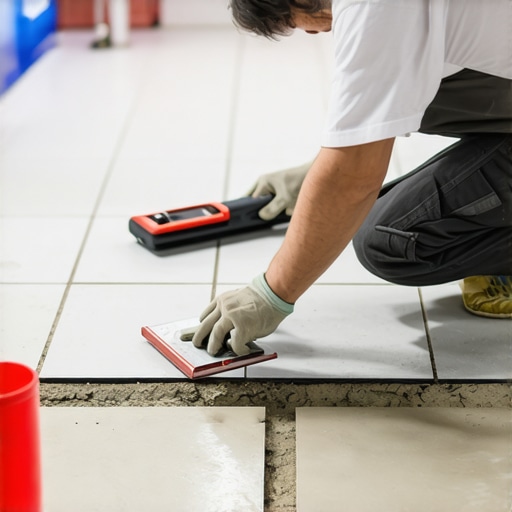The Secret to Tiling Over a Previously Leveled Concrete Subfloor