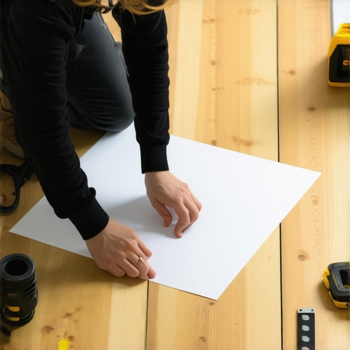 The Simple Paper Test for Finding High Spots Before Laying Laminate