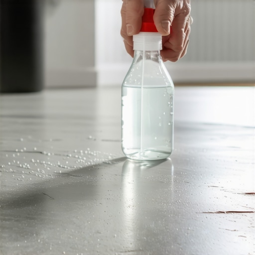 The 'Spray Bottle' Test for Checking Subfloor Porosity Before Leveling