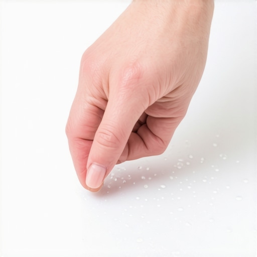 The 'Wet Finger' Test for Checking Shower Sealant