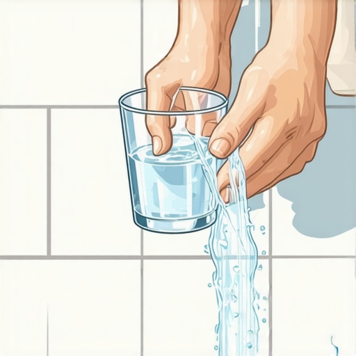 How to Check Your Shower Slope with a Single Glass of Water