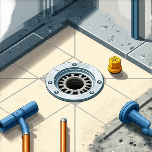 How to Level a Bathroom Floor Around an Existing Drain Pipe