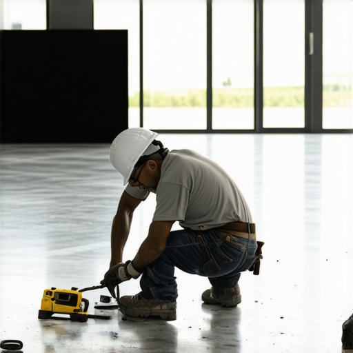 How to Level a Concrete Floor for Large Format Tile Installation