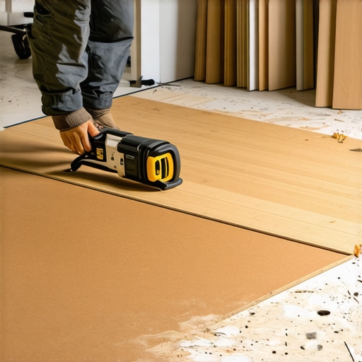 How to install laminate over a plywood subfloor correctly