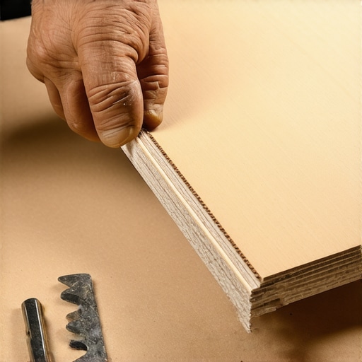 The Cardboard Trick for Leveling Small Dips in Plywood