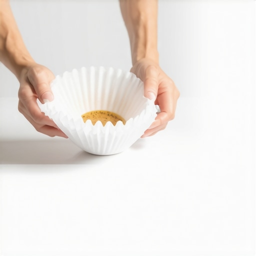 The 'Coffee Filter' trick for smoothing floor leveler bubbles