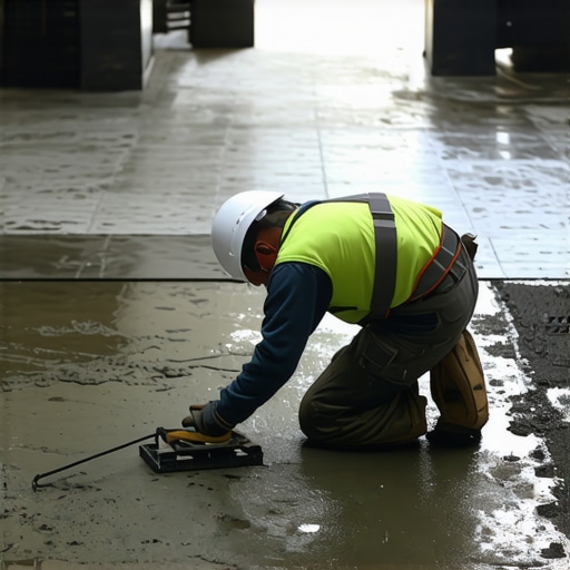 The Correct Way to Level a Subfloor for Large Format Tiles