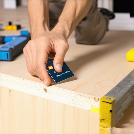 The 'Credit Card' Trick for Checking Subfloor Flatness Before Tile