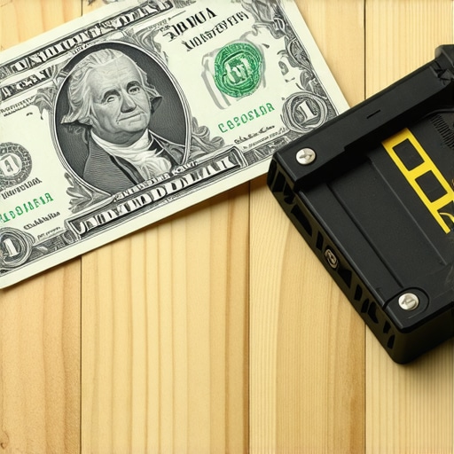 The 'Dollar Bill' check for floor leveler thickness