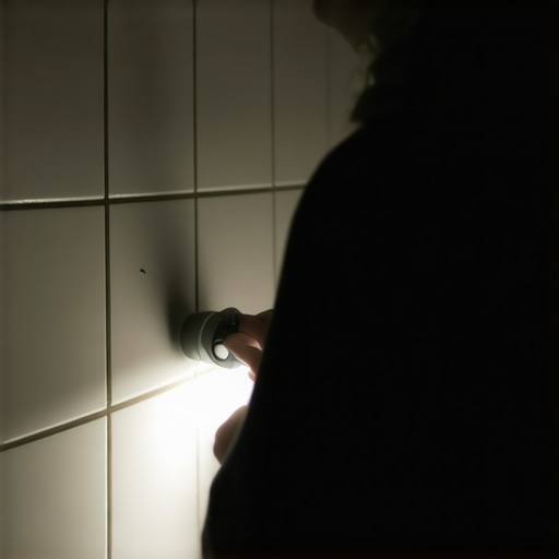 The 'Flashlight' Check for Spotting Pinhole Leaks in Grout
