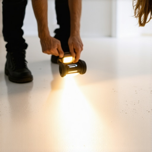 The 'Flashlight' Trick for Spotting Hidden Ridges in Your Floor Leveler