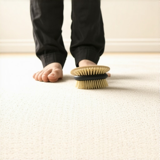 The Hairbrush Hack for Blending Visible Carpet Seams