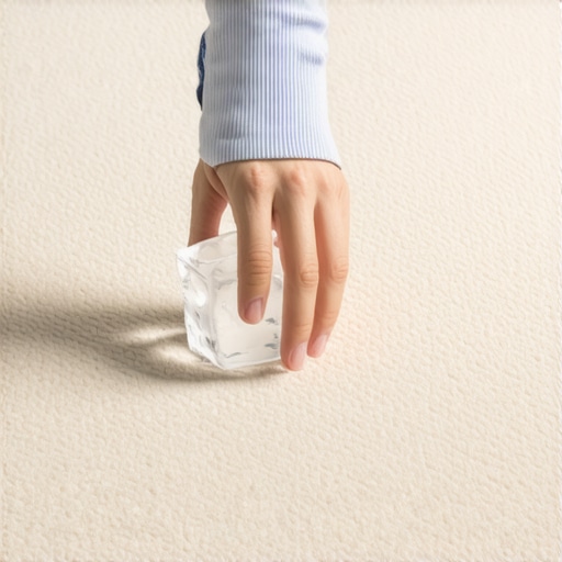 The Ice Cube Trick for Fixing Furniture Divots in High-Pile Carpet