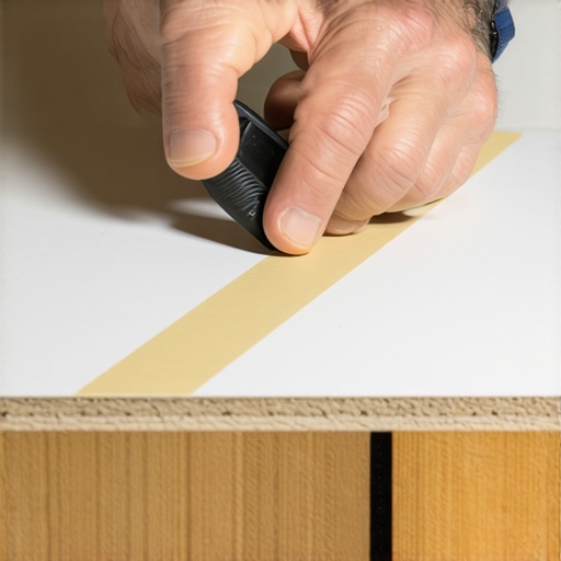 The 'Masking Tape' Secret for Cutting Laminate Without Jagged Edges