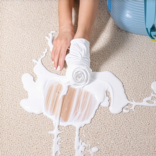 The Shaving Cream Hack for Removing Makeup Stains from Carpet