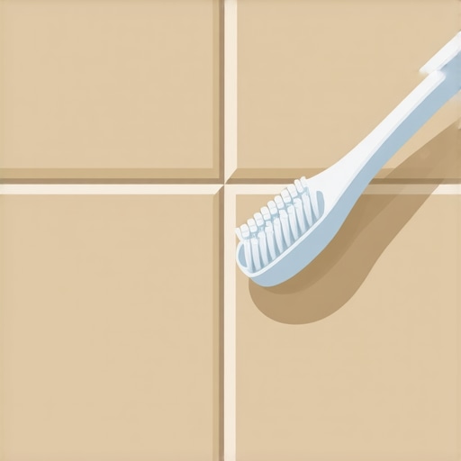 The Toothbrush Secret for Cleaning Sanded Grout Lines