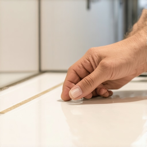 The 'Wet Finger' Trick for Getting Professional Shower Silicone Lines
