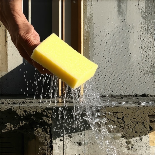 The 'Wet Sponge' Check for Porous Concrete Before Leveling