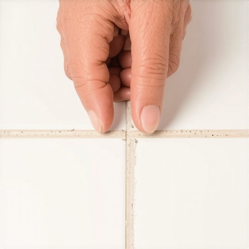 The 'Wet Thumb' Trick for Smoothing Out Grout Lines