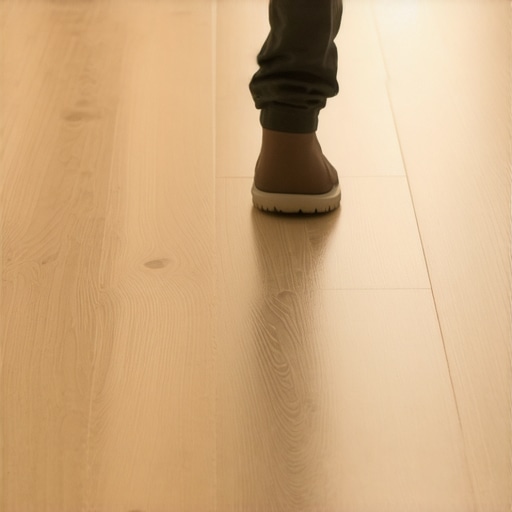 Why Your New Laminate Floor Crunches When You Walk on It