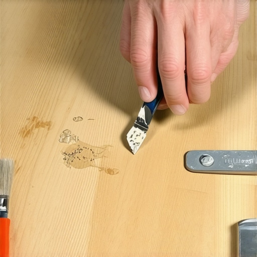 How to Fix a Chip in a Brand New Laminate Plank Without Replacing It