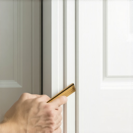 How to Hide Ugly Gaps in Laminate Under Your Door Frames