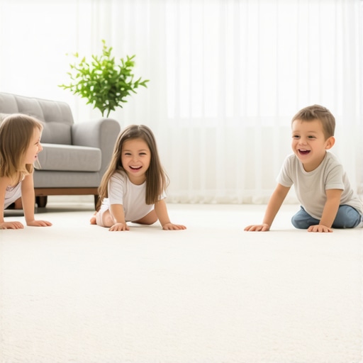 How to Keep Your White Carpet White in a House Full of Kids