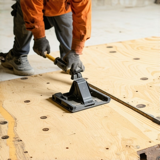 How to Level a Plywood Subfloor Without Creating a Weight Problem