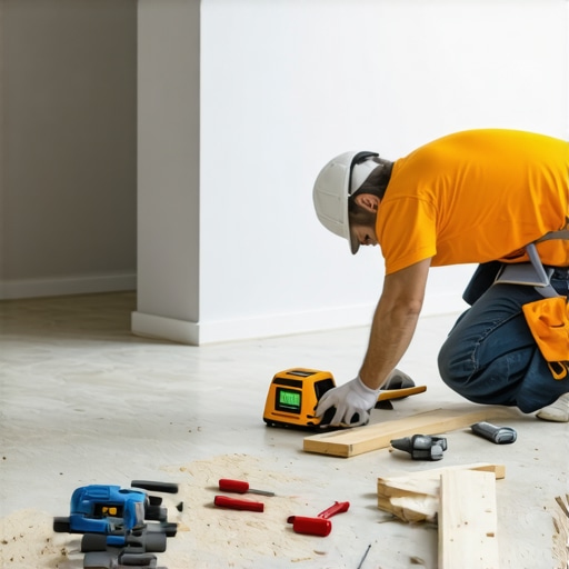 How to Level a Room That Slopes Toward an Exterior Wall