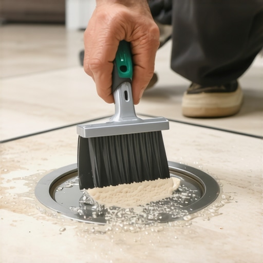 How to Remove Dried Floor Leveler from Your Metal Drains