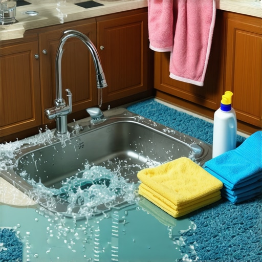 How to Salvage Your Carpet After a Kitchen Sink Overflow