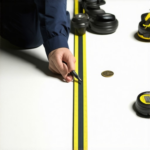 The 'Coin Test' for Checking Floor Leveler Flatness