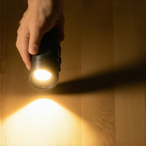 The Flashlight Trick for Spotting Dust Under Laminate Planks
