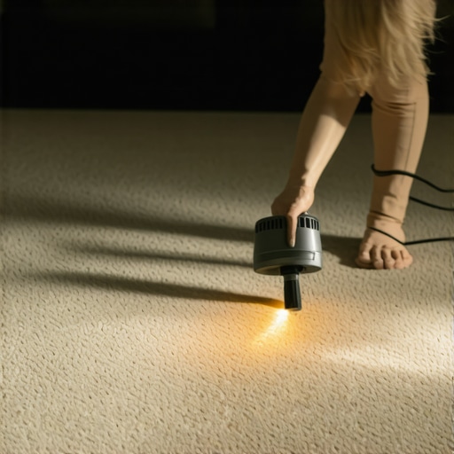 The Hairdryer Trick for Removing Dents from Carpet