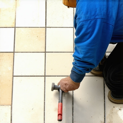 The 'Hammer Tap' Trick for Finding Hollow Spots Under Tile