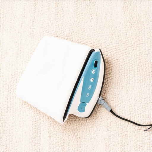 The Iron and Towel Hack for Carpet Indentations