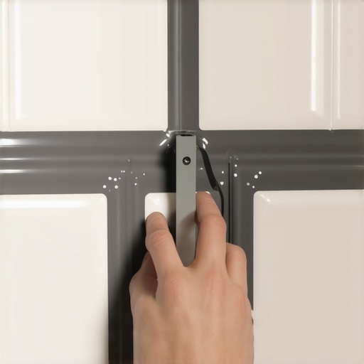 The 'Masking Tape' Secret for Grouting Hard-to-Reach Shower Corners