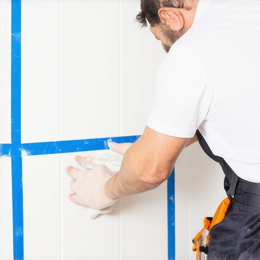The Painter’s Tape Secret for Perfect Shower Silicone