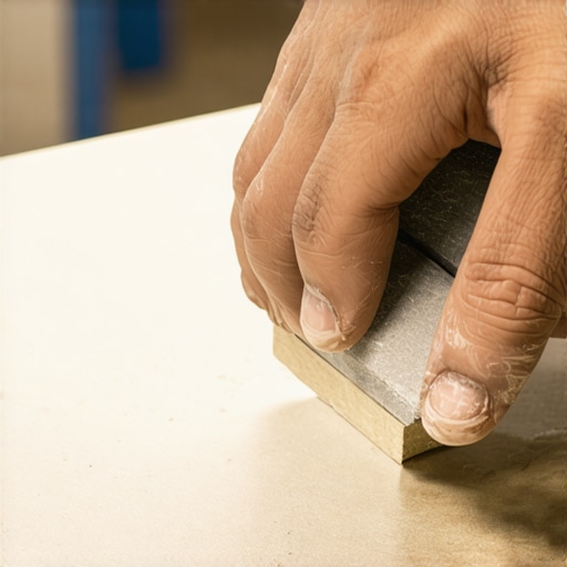 The 'Sanding Block' Secret for Seamless Laminate Edges