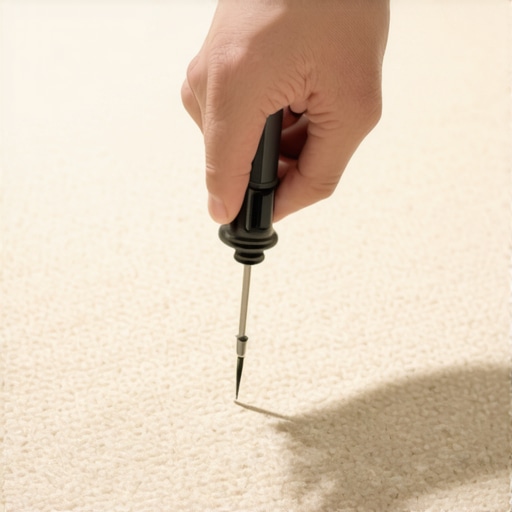 The 'Screwdriver' Trick for Checking Carpet Padding Density