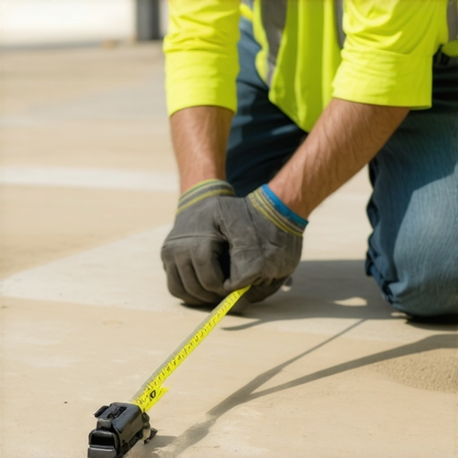 The 'Tape and Drag' Method for Checking Floor Flatness