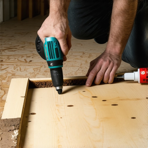 How to Fix a Spongy Spot in Your Plywood Subfloor Fast